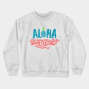 Aloha Summer Crewneck Sweatshirt